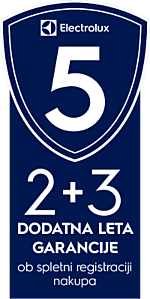 Electrolux sesalniki 5 let garancije z registracijo