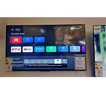 Google TV sprejemnik TCL 50C805 - EKSPONAT