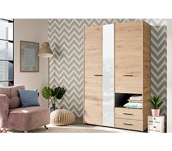 Garderobna omara LEON 3D